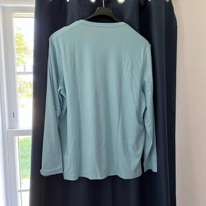 TASSO ELBA new tags extra large menthol blue long sleeves